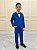 Conjunto Social Miss Cherry Jorge Terno Azul Royal - Imagem 1
