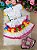 Conjunto Junino Banana Club Luxo Noiva/Noivinha Branco - Imagem 6