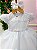 Vestido Menina Bonita Bebe Ana Livia Branco - Imagem 6