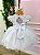 Vestido Menina Bonita Bebe Ana Livia Branco - Imagem 4