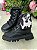 Bota\Coturno Nilqi Mimosa Preto - Imagem 4