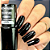 Esmalte Preto cremoso Cora - Imagem 1