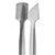 Espátula dupla  para cutículas Hiro Inox - Imagem 3