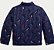 2 CASACOS EM 1 -REVERSIVEL POLO RALPH LAUREN -  TAM 7 ANOS** medidas exatas abaixo veste menos - Imagem 4