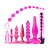 Kit Plug Anal de Silicone Jelly com Vibrador - 8 Peças - - Imagem 3