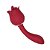 Vibrador Rose  com Estimulador de Língua Vem e vai - Imagem 2