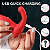 Vibrador Penetrável Texturizado Vai e Vem com Estimulador de Clitóris - Imagem 5