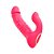 Vibrador Penetrável Texturizado Vai e Vem com Estimulador de Clitóris - Imagem 4