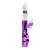 Vibrador Rabbit Vai e Vem com Estimulador de Clitóris - 3 Cores - Recarregável - Imagem 3
