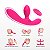 Vibrador para Lésbicas com 3 Pontas via Controle Remoto - Imagem 2
