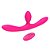 Vibrador para Lésbicas com 3 Pontas via Controle Remoto - Imagem 1