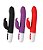 Vibrador Rabbit Com Movimento Giratório de Vem e Vai - 3 Cores - Imagem 2