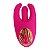 Vibrador com Movimento de Dedilhar e Estimulador de Clitóris - Imagem 1