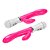 Vibrador em Silicone Jelly com Estimulador de Clitóris - Recarregável - Imagem 4