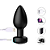 Plug Anal Vibratório de Silicone e Vidro com Controle - Imagem 5
