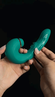 Vibrador Penetrável com Língua e Pulsador para Ponto G - Imagem 2