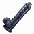 Prótese Silicone com Ventosa Martin G - Preto - 24cm - Imagem 7