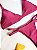Biquíni Cortininha Basic Triangulo Pink - Imagem 2