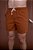 Short Caramelo em Linho Curto - Imagem 1