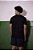 Camiseta Básica Algodão Preta - Imagem 2