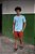 Camiseta Básica Algodão Azul Bebê - Imagem 3