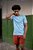 Camiseta Básica Algodão Azul Bebê - Imagem 1