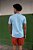 Camiseta Básica Algodão Azul Bebê - Imagem 2