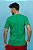Camiseta Básica Algodão Verde Bandeira - Imagem 2