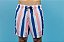 Short Tactel Listras Azul e Rosa - Imagem 1
