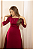 Vestido Classic Vermelho com Decote Quadrado - Imagem 7
