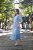 Vestido Cindy Midi - Azul Claro - Imagem 6