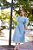 Vestido Cindy Midi - Azul Claro - Imagem 1