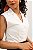 Blusa Kate Gola Esporte com Botões - Off-White - Imagem 4