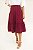 Saia Cecília Midi com babado - Cabernet - Imagem 2