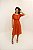 Vestido Aurora Midi com Botões - Tangerina - Imagem 5