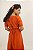 Vestido Aurora Midi com Botões - Tangerina - Imagem 3