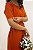 Vestido Aurora Midi com Botões - Tangerina - Imagem 6