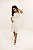 Vestido Aurora Midi com Botões - Off-White - Imagem 2