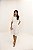Vestido Aurora Midi com Botões - Off-White - Imagem 1