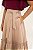Saia Cecília Midi com babado - Taupe - Imagem 4