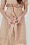 Vestido Giverny Midi com babado - Marrom - Imagem 6