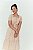 Vestido Giverny Midi com babado - Marrom - Imagem 5