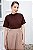 Blusa Essencial gola alta - Marrom - Imagem 1