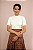 Blusa Essencial gola alta - Creme - Imagem 1