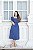 Vestido Chloe Midi - Azul - Imagem 1