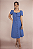 Vestido Chloe Midi - Azul - Imagem 5