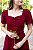 Vestido Chloe Midi - Vinho - Imagem 2