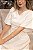 Vestido Natale Off-White Midi com Manga Sino - Imagem 3