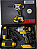 CHAVE DE IMPACTO 1003 DE 1/2 GRANDE A BATERIA CX COM 5PCS - Imagem 1