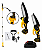 Mini Serra a bateria Cabo Extensor - Imagem 1